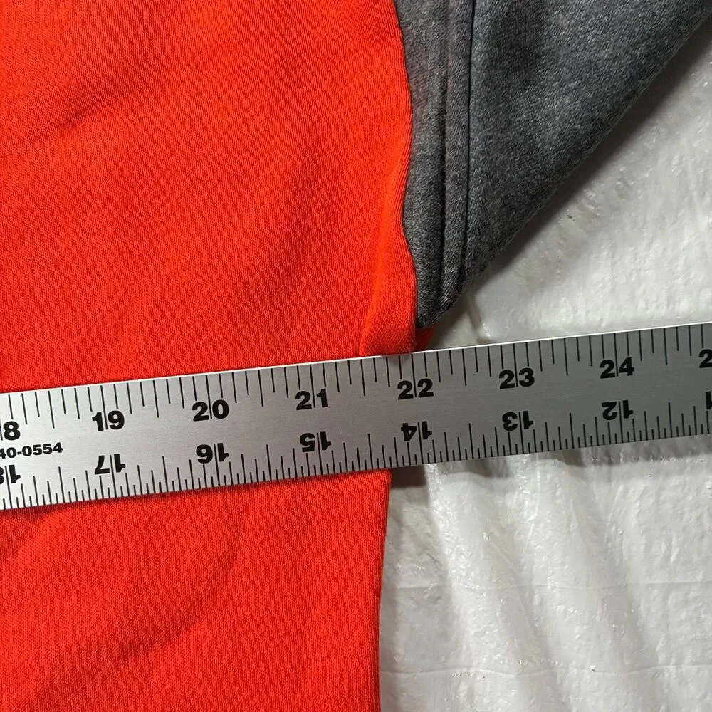 NEW Nike Clemson Tigers Sideline Sweatshirt Womens M Orange Crewneck Stretch